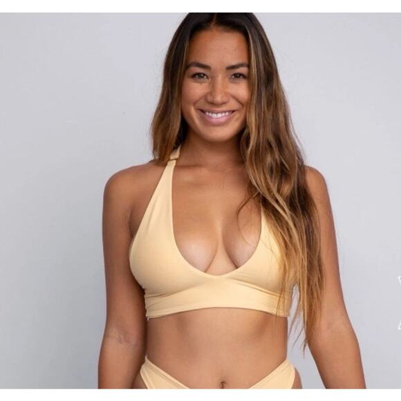 Skatie Swim Bikini Set Lacey Top and Suzanne bottom buttercup XL NWT - Picture 3 of 7